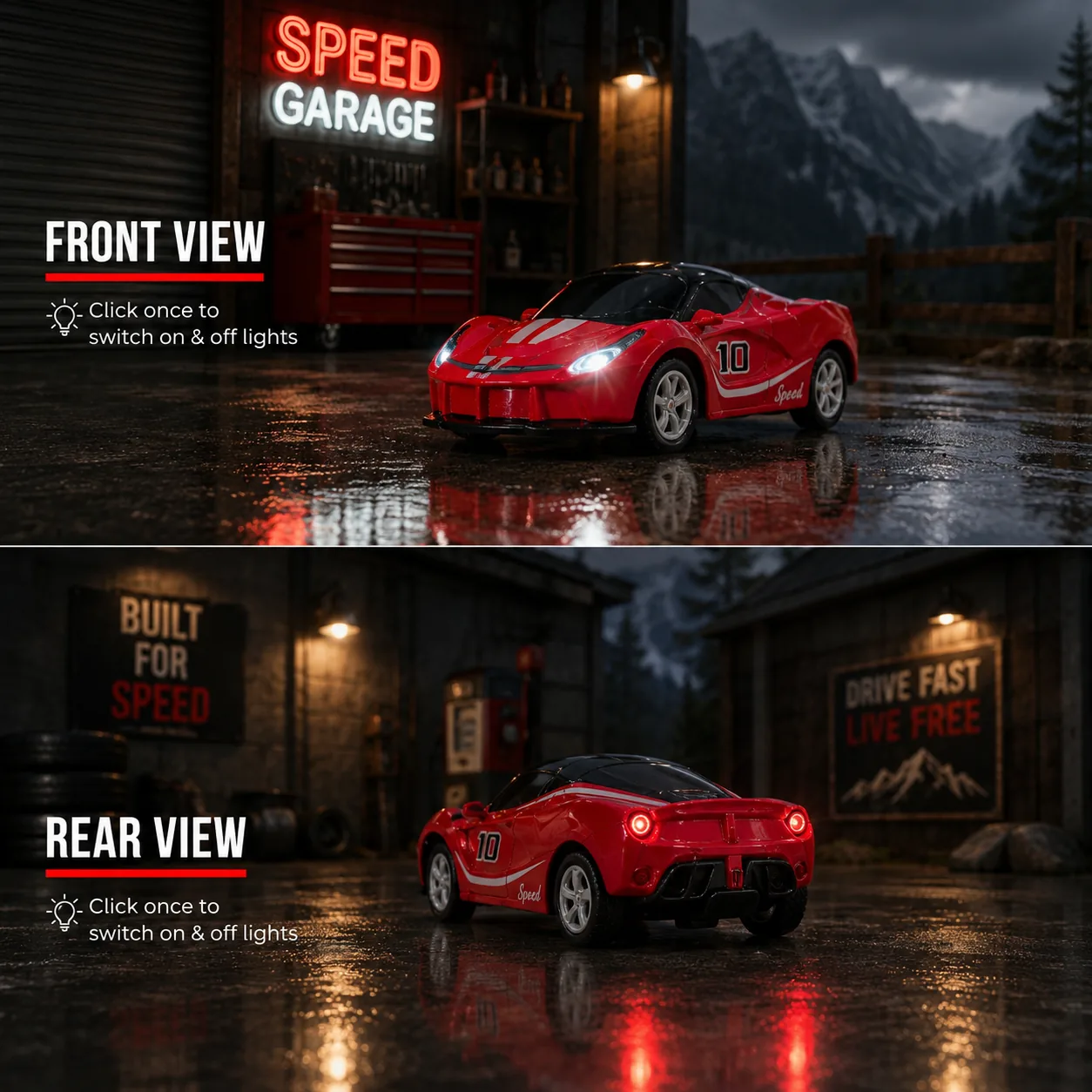 Mini Ferrari Drift view 3