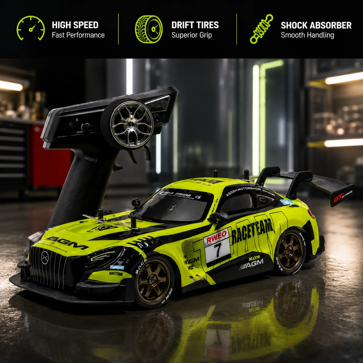 Mercedes AMG GT3 view 2