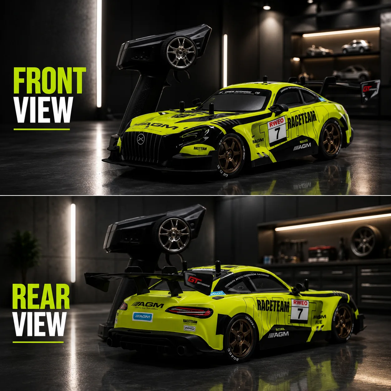 Mercedes AMG GT3 view 3