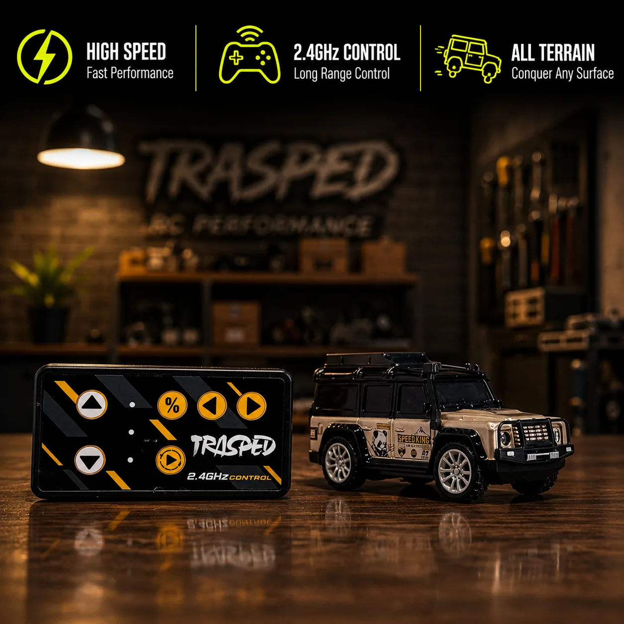 Mini Land Rover view 2