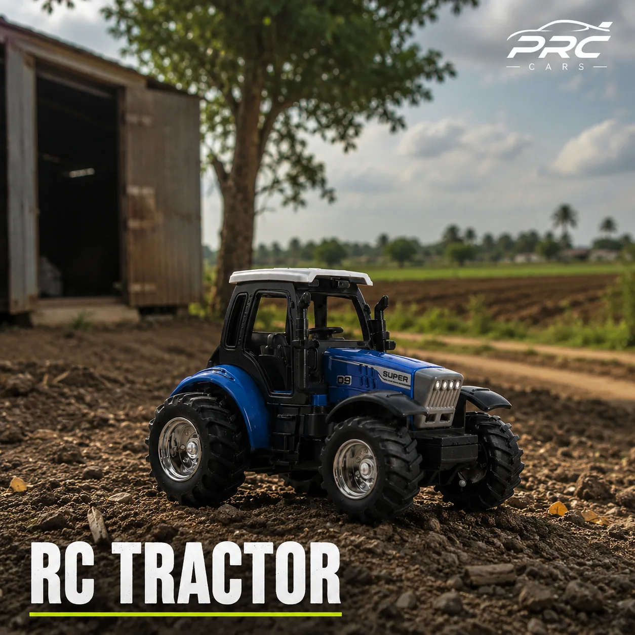 Mini RC Tractor