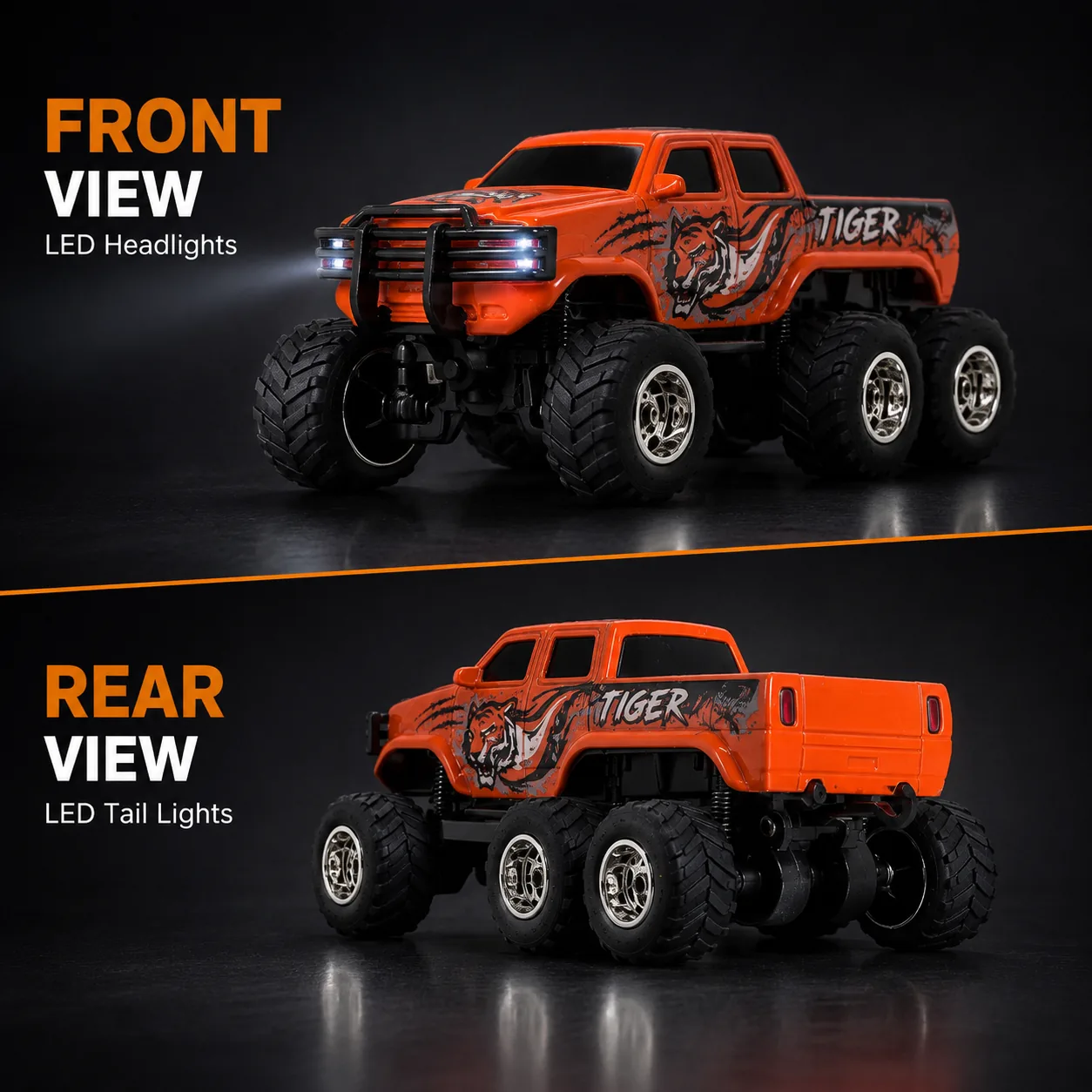 Tiger Monster Truck view 3