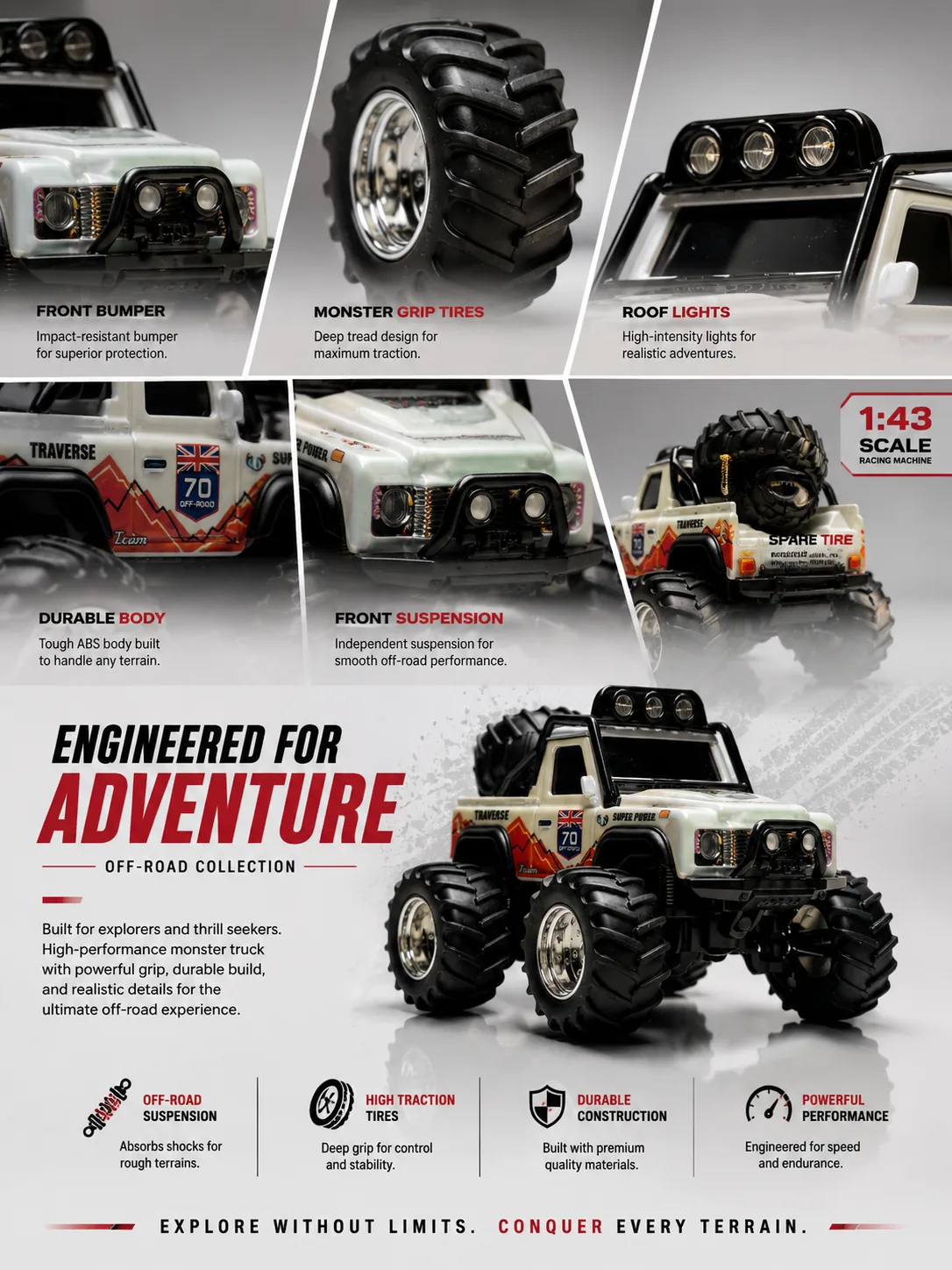 Pocket Monster Truck — Off-Road Collection. Tap to shop.