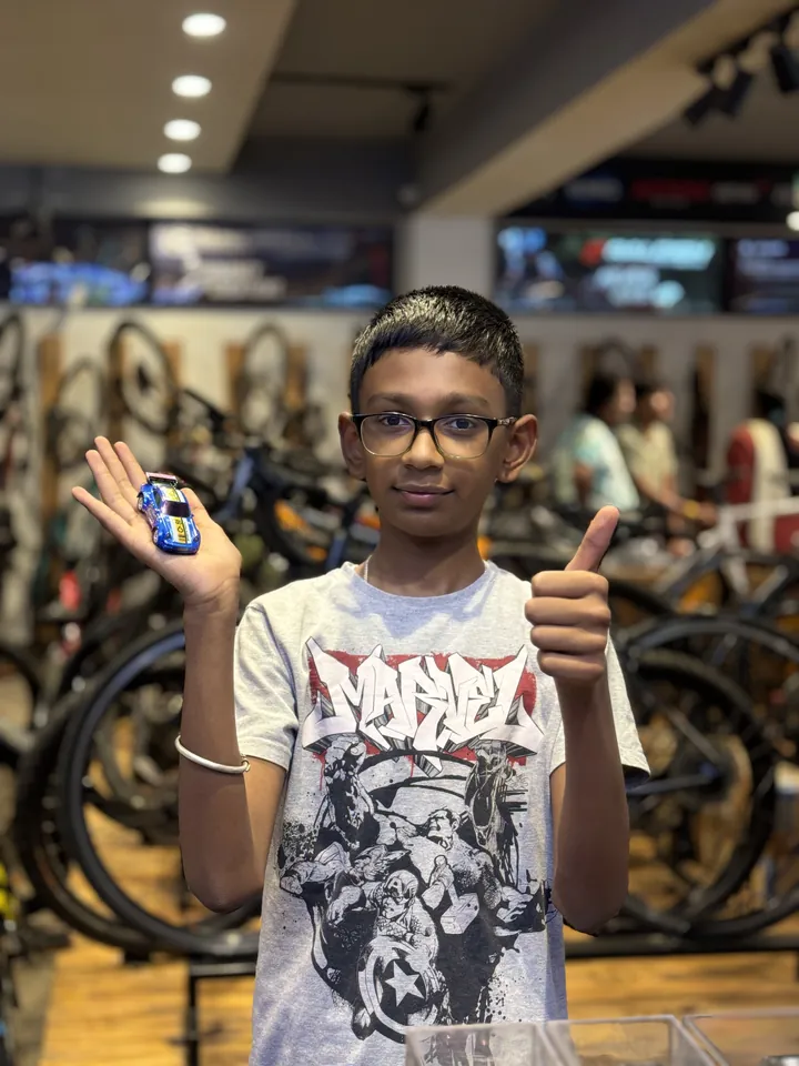 Aarav L. from Surat with their PRC drift car